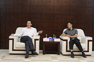 海淀区委常委、政法委书记王际祥调研fun88官网党建工作